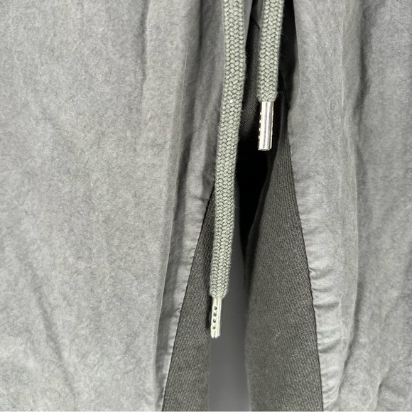 James Perse Mixed Media Parachute Pant Relaxed Fit Pull On Tapered Utility - Picture 6 of 16